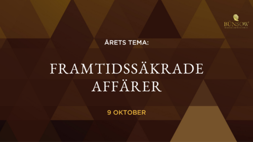 Årets tema: Framtidssäkrade affärer