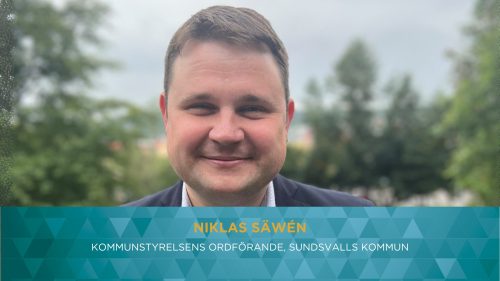 Vi välkomnar Niklas Säwén, kommunstyrelsens ordförande i Sundsvalls kommun till Unga Bünsow!