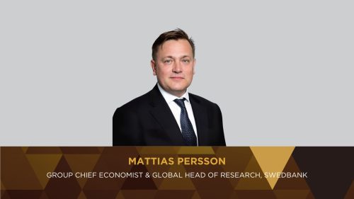 Mattias Persson, Group Chief Economist och Global Head of Research på Swedbank ska tala på Bünsow!