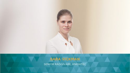Vi välkommar Sara Vickman, Senior rådgivare på Knightec till Unga Bünsow!