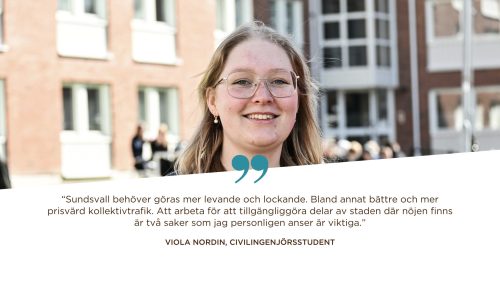Intervju med Civilingenjörsstudenten Viola Nordin