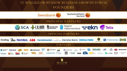 Stort tack till alla våra partners som gjorde Bünsow Business Growth Forum 2025 möjligt!